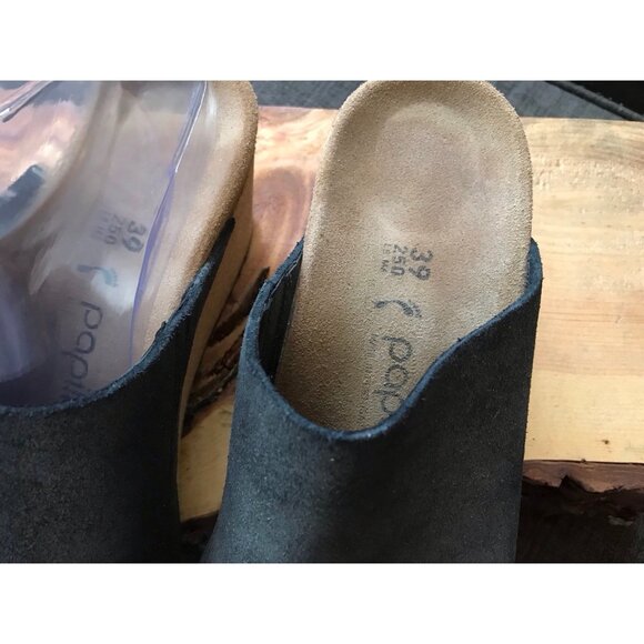 Birkenstock Papillio Namica  Wedge Slip on Sandals Size  8.5/39 in Black - Picture 6 of 9